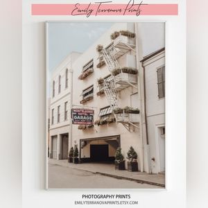 🌺 Monteleone Garage | 8x12 Photo Print || southern wall art, louisiana decor